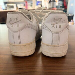 Nike Air Force 1 Low White Leather Sneakers